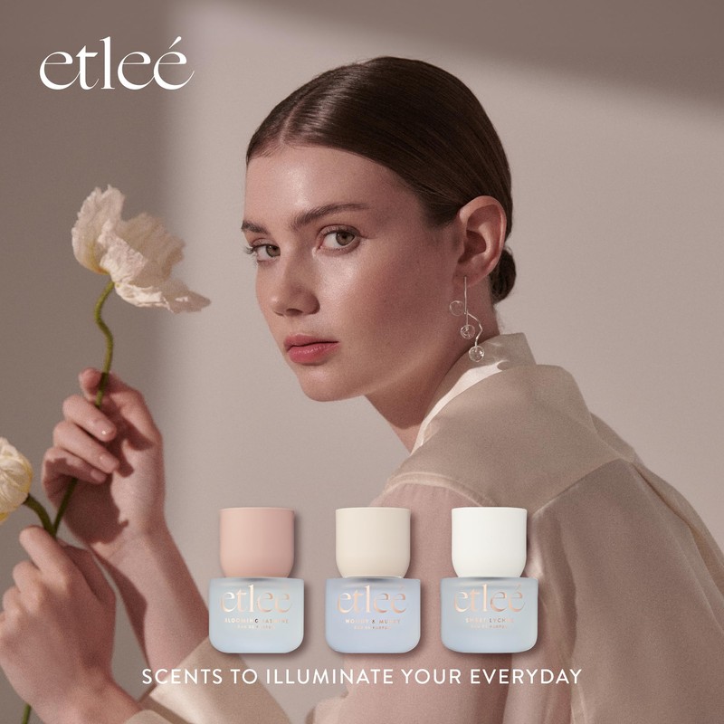 ETLEÉ Vanilla & Lavender Eau de Parfum 1.01oz, Long Lasting