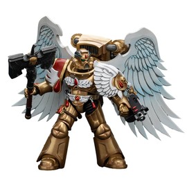 JOYTOY Warhammer 40K 1/18 Action Figures, Blood Angels Sanguinary Guard with Encarmine Axe Perfect for Collectors & Decor, Ideal Gift for Birthdays, Christmas, Character Figure - JT6250