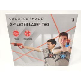 Sharper Image Multicolor Infrared Beams 2 Player Laser Tag Set Kit