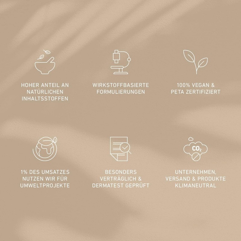 JUNGLÜCK Tinted Serum Face - Vegan | Nourishing Foundation with
