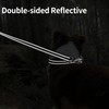 PWOD Double-Sided Reflective Nylon Dog Leash, 4 FT/5 FT/6 FT,