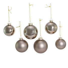 Kurt S. Adler GG0963SMPW Ornament Set, Pewter