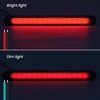 Biqiure 1PC Universal 12V Third Brake Light Red,LED High Level