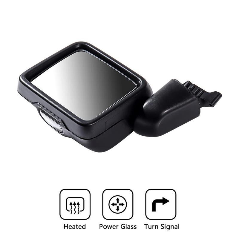 Driver Left Side Mirror Power Heated Turn Signal Light Replacement