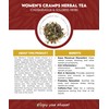 Cramps Tea (Te para dolores menstruales) herbal infusion, 4 oz