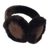 Oakgrain Genuine Sheepskin Ear Warmers - brown