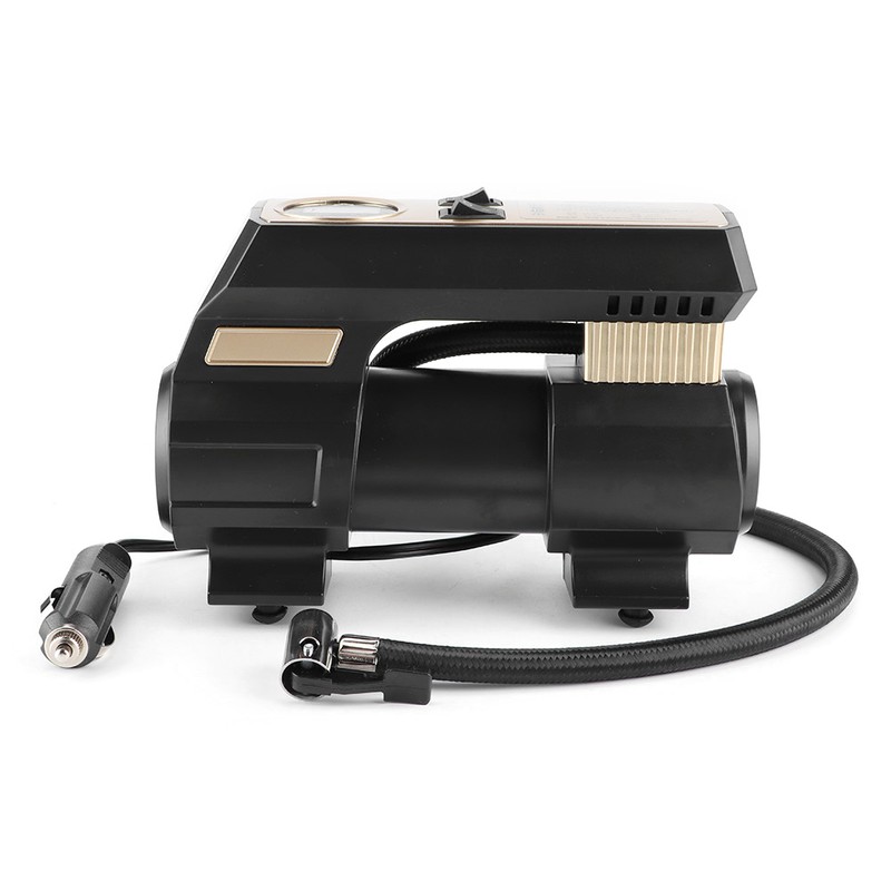 12V Portable Car Digital Air Pump Soundproof Tire Inflator with