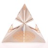 Luxury Handmade Crystal Flower of Life Triangle Pyramid Orgonite Original
