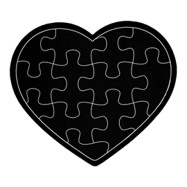 Ideen mit Herz Heart & Puzzle Heart Cutting Dies Set of 2