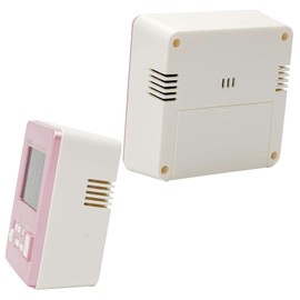 CASIO DQD-805J-4JF Alarm Clock, Radio, Pink, Digital, Small, Snooze with Light