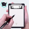 Mini Clipboard, 10 x 15 cm Plastic Clipboard, Small Clipboards