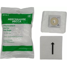 Intervac Replacement Y-10 Bags for Intervac Models CS-6, CS-8 & CS-10