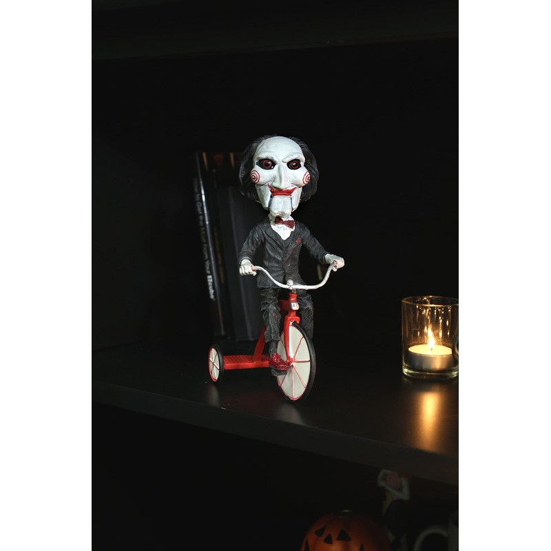 Saw SAW Billy Puppet with Tri-Cycle Headknocker, Black, Medium 653409