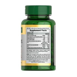 Nature’s Bounty Time Released B-Complex, Energy & Metabolism Support, with Vitamin C & Folic Acid, 250 Tablets + Bonus 1 Elbow Support