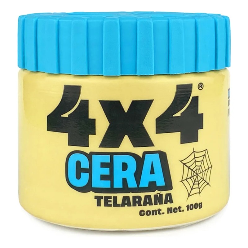 4x4 Cera Telaraña De Alta Fijación Para Cabello 100g