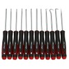 Neilsen CT1547 12-Piece Precision Screwdriver Set with Picks and Hooks,