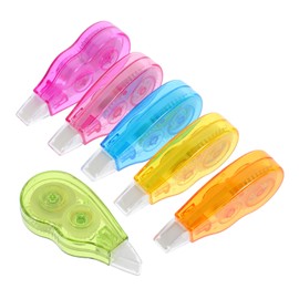 Operitacx 6St Korrekturband Kugelschreiber, Gelstift-Radiergummi correction pen büroartikel klebeband Magnetband selbstklebende Korrekturbänder tägliches White-Out-Tape Mini