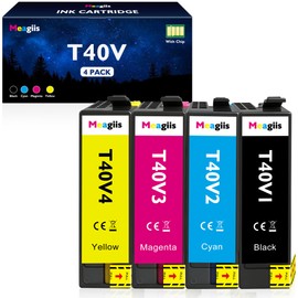 Meagiis Remanufactured T40V Ink Cartridges T40W Ink SC-T2170 SC-T3170 Ink