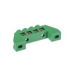 8 Positions Blue Terminal Block Bus Bar Brass Ground Bar