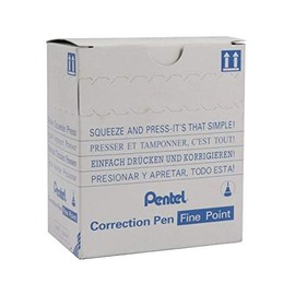 Pentel ZL31-W - Micro Correct Fine Point ZL31-W - (PK12)
