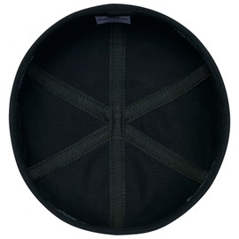 Sterkowski Docker Hat, High-Quality, Soft, 100% Cotton Docker Hat, Comfortable and Cosy, Daily Hat, Harbour Hat, Navy Watch Beanie, Leon Professional Style Hat in All Sizes - black, size: 62