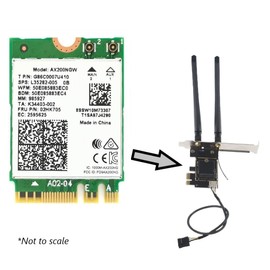 HighZer0 Electronics AX200 Desktop Wi-Fi Kit | 2.4 Gbps | Bluetooth 5.2 Support | PCIe x4 | Wi-Fi 6 Wireless-AX No vPro AX200NGW (AX200)