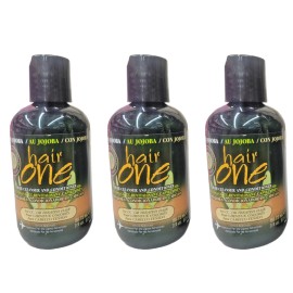 Hair One Hair Cleanser Conditioner fColor Treated Hair Jojoba Travel 3oz. -3 PK
