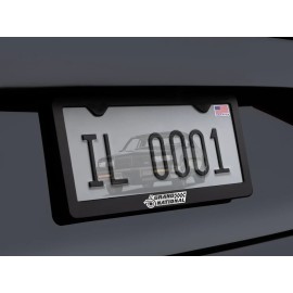 Gearhead Frames Classic Buick Grand National Black Metal License Plate Frame