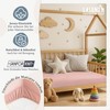 Laleni Premium fitted sheets for baby cot, breathable, 100% cotton