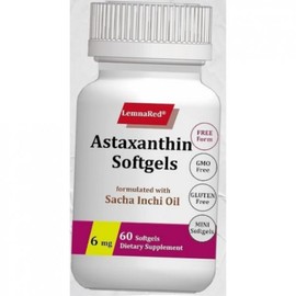 Freeform Astaxanthin 6mg Softgels 60 Most Powerful Agents Support Eyes Joints Skin Health Formulated with Sacha Inchi Oil Me / 프리폼 아스타잔틴 6mg 소프트젤 60 가장 강력한 제 지원 눈 관절 피부 건강 사차 인치 오일로 제조됨 미