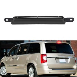 Tonsya For 2008-2017 Dodge Grand Caravan 2008-2015 Chrysler Town & Country 2009-2014 Volkswagen Routan High Mount Third Brake Lamp Light Smoked Lens