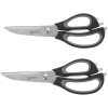 BergHOFF Studio 2Pc Kitchen Scissors 8.5" Silver
