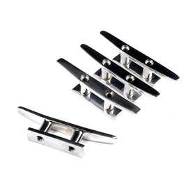 Thorn Boat Cleat Stainless Steel Low Flat Top 4" Cleats Marine Dock Base (4 PCS)