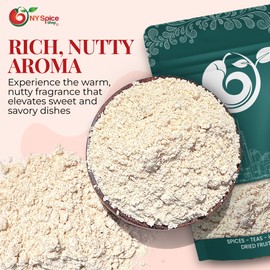 NY SPICE SHOP Ground Mahlab - Spice Mahlepi Powder – Dried Natural Mahlep - Dry Mahlep Spice for Pastry Making – 4 Ounce