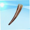 FOMIYES Scalp Comb Ox Horn Hair Massager Scalp Scrub Head