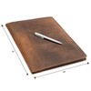 moonster Leather Portfolio Professional Organizer Padfolio – Resume Folder with