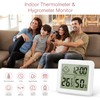 LOFICOPER Digital Thermometer Hygrometer, Mini Temperature and Humidity Meter with