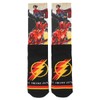 Bioworld The Flash Superhero Character and Lightning Bolt Men's Athletic