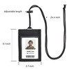 Tactical ID Badge Holder, 3 Pack Enhanced Security Detachable Tactical
