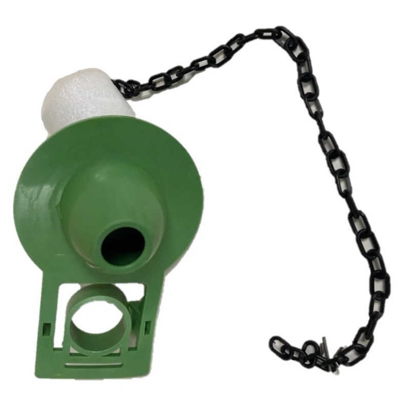 NUFLUSH Eljer 495-6029-00 Green 2- inch Silicone Flapper Replacement with