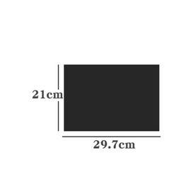 20 Sheets A4 Black Card,120g Cardstock,A4 Card Stock, Smooth Card Stock for Invitations DIY Crafts Cards Making
