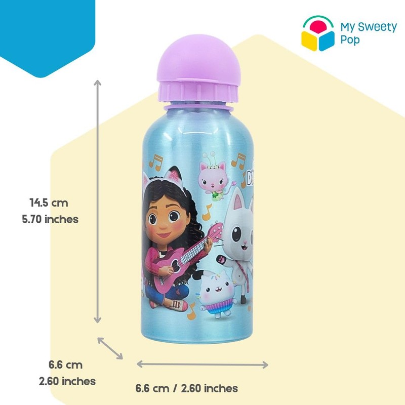 My sweety pop - Gabby's Dollhouse Aluminium Children's Drinking Bottle