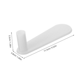 OHPHCALL 4pcs Bed Net Rod Presser Foot Brackets for Dormitory Bed Net Holder Supports Non Skid Accessories with Footplates