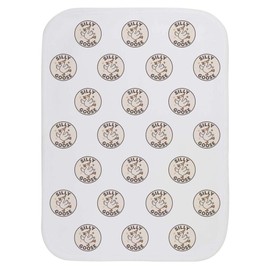 Azeeda 'Silly Goose' Baby Burp/Wash Cloth (BC00033144)