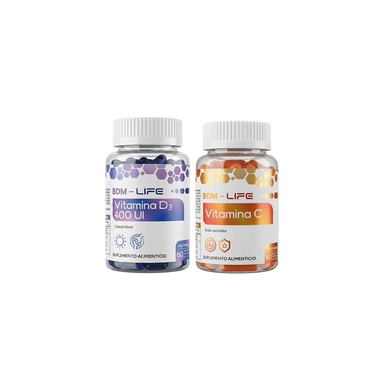 BDM LAB | Vitamina D3 | Vitamina C | 60