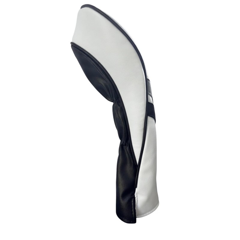 Golfclub headcovers in white (Set of three headcovers)