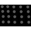 20 Silver Polka Dots 2" Sticker Decals Wall Car College