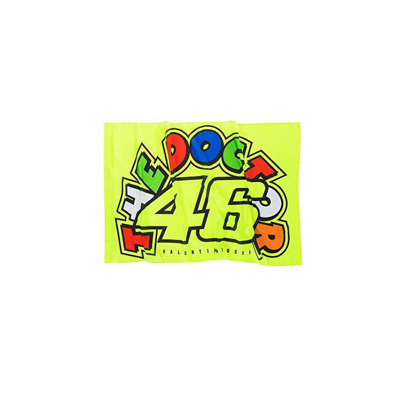 VR 46 Bandiera The Doctor, Multicolore, 20 x 30 x