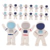Operitacx 48pcs Space Astronaut Erasers for Tiny Erasers for Schoolwork