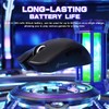 Attack Shark X11SE Ultra-Light Wireless Gaming Mouse, Tri-Mode-2.4G/USB-C Wired/BT, PixArt